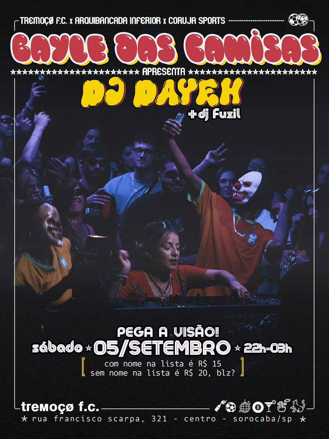 tremoçø apresenta – bayle das camisas – 05/Setembro – sábado